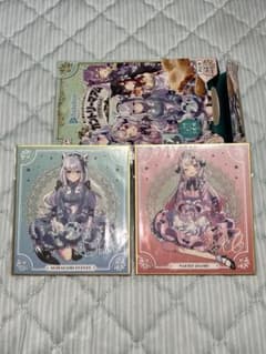 ホロライブ カントリーマアム ミニ色紙 白上フブキ 百鬼あやめのサムネイル
