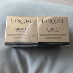 ランコム アプソリュ ホワイトオーラ クリーム 15ml×2個セット 新品未使用のサムネイル