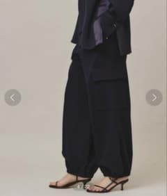 カレンソロジー　ストレッチカーゴパンツ　ネイビー カレンソロジー ストレッチカーゴパンツ ネイビー - メルカリ