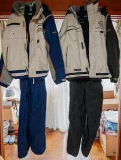 ellesse　スキーウェアセット ellesse スキーウェア 上下セット 2着セット - メルカリ