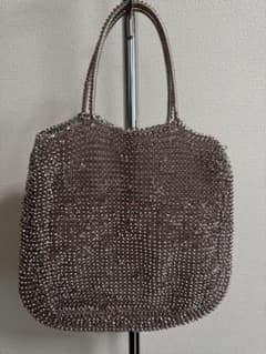 ANTEPRIMA シルバービーズバッグ - メルカリ