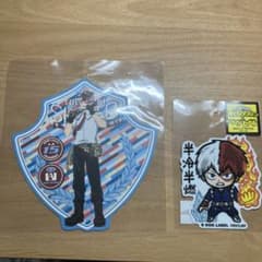 僕のヒーローアカデミア　轟焦凍　カード&ステッカーセット2点のサムネイル