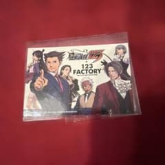 逆転裁判123 × 123 FACTORYコラボステッカーのサムネイル