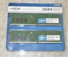 Crucial メモリ PC4-21300(DDR4-2666) 8GBx2枚のサムネイル