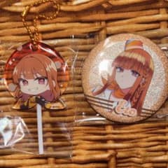 カラフルピーチ　えと　キャンディ　キーホルダー　缶バッジ　ダイナーのサムネイル