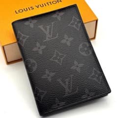 美品】ルイヴィトン モノグラム エクリプス パスポートケース 箱付