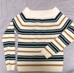 ボーダーニット*RETRO GIRLのサムネイル