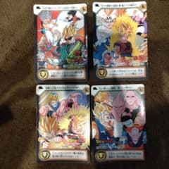 ドラゴンボールZ カード L 魔人ブウ 4枚セット - メルカリ