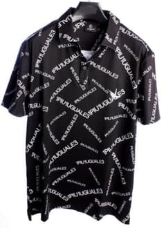 4万1800円 1piu1uguale3 GOLF 総柄 半袖ポロシャツ AKM - メルカリ