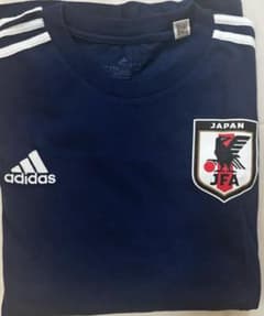 JFA支給】adidas サッカー日本代表 Tシャツ ネイビー O size - メルカリ