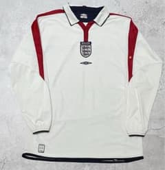 UMBRO イングランド代表 ユニフォーム 2004 襟付き リバーシブル