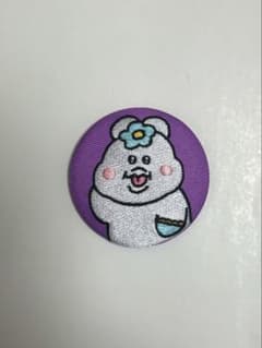 んぽちゃむ 刺繍缶バッジのサムネイル