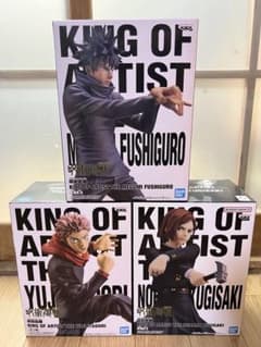 呪術廻戦 KING OF ARTIST フィギュア 3種セット - メルカリ