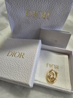 【美品・人気デザイン】Dior Oblique フープピアス 片方【値下交渉可】のサムネイル