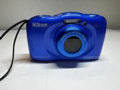 Nikon COOLPIX S33 防水・耐衝撃 デジタルカメラ ブルー - メルカリ