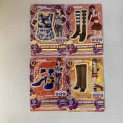 アイカツカード セクシー 紫吹蘭 4点セット