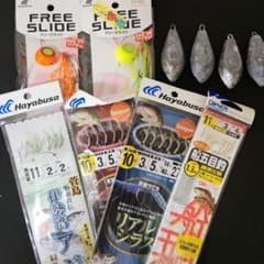 Hayabusa OWNER 船釣り仕掛け タイラバ オモリ セットのサムネイル