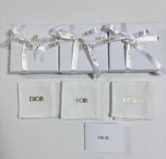 美品 ディオール 保存袋 空箱 2個セット アクセサリー入れ リボン付き