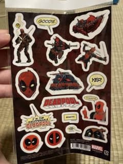 MARVEL Deadpool ステッカー シールのサムネイル