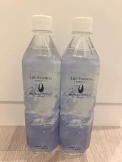 ライフエッセンス 600ml✖️２本セット ライフエッセンス ミネラルウォーター エキス600ml 2本セット - メルカリ