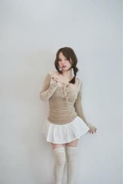 ANDMARY Jemma ribbon tops - メルカリ