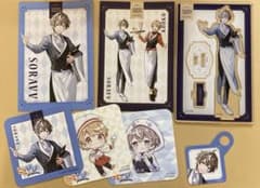 【こくびび】ポストカード　アクリルスタンド　コースター　ドリンクタグセットのサムネイル
