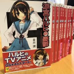 涼宮ハルヒの憂鬱/小説のサムネイル
