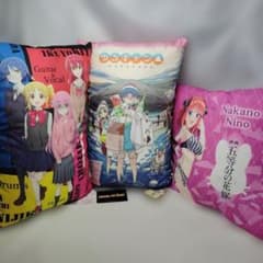 美少女系アニメ ぼざろ ゆるキャン ごと嫁 クッション 3点セット