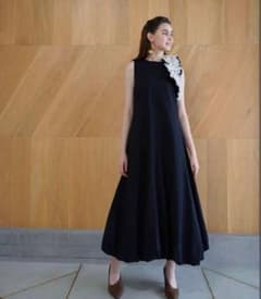 ワンピース Acka. tulle no sleeve one-piece black Acka. / tulle no sleeve one-piece - メルカリ