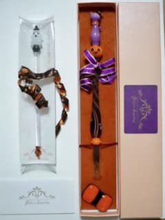 Glass Kaoria - 【ハロウィン限定】ハロウィンにゃんこペンー紫にゃんのサムネイル