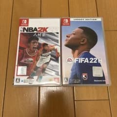 NBA 2K22 & FIFA 22 パッケージ版のサムネイル