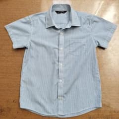 CHOPI No deux ストライプ半袖シャツ 130のサムネイル