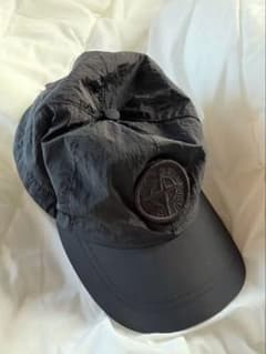 Stone Island 6-panel nylon metal cap BLKのサムネイル