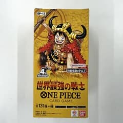 ワンピースカードゲーム 世界最強の戦士 OP-17 テープカット 1BOX