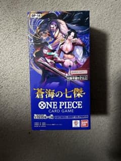 蒼海の七傑 box テープカット ワンピースカードゲーム - メルカリ