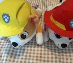 パウ・パトロール ぬいぐるみマスコット 2体セットのサムネイル