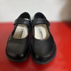 美品 ビルケンシュトック JUNE ストラップシューズ 23 ㌢本革 黒