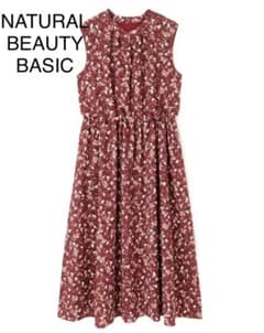 NATURAL BEAUTY BASIC 花柄ワンピースのサムネイル
