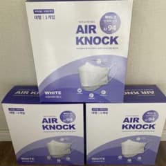 韓国製★不織布マスク50枚×3箱★AIR KNOCKのサムネイル