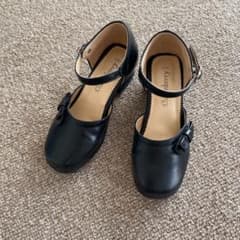 20㎝　フォーマルシューズ パンプス 黒のサムネイル