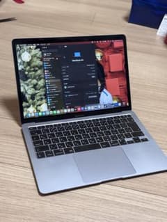 Apple MacBook Air M1 16GB 256GB スペースグレイのサムネイル