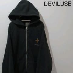 DEVILUSE　デビルユース 　フリース　フルジップ　パーカーのサムネイル