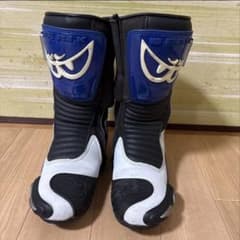 ベリークレーシングブーツ BERIK ベリック レーシングブーツ 青 白 黒 EUR44 - メルカリ