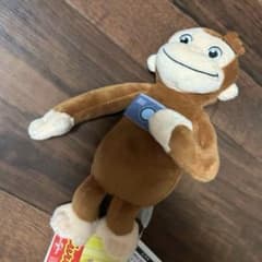 おさるのジョージ ぬいぐるみ はい。チーズ