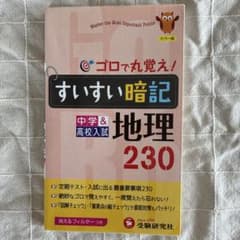すいすい暗記地理230 中学&高校入試のサムネイル