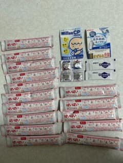 粉ミルク　はいはい大缶1個 スティック15本　ミルトン　ミルクポンWのサムネイル