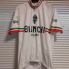 半額❗ Bianchi ビアンキ サイクルジャージ Mのサムネイル