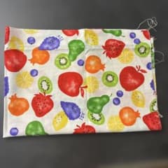 フルーツ柄 生地 ハギレ ハンドメイド 55×35cmのサムネイル