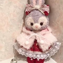 ステラルー リーナベル　Sサイズ コスチューム ポンチョ　結晶 クリスマス 赤のサムネイル
