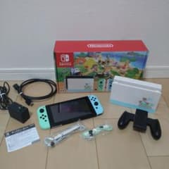 Switch本体 あつまれどうぶつの森セット(ケース付き、ソフトなし)のサムネイル
